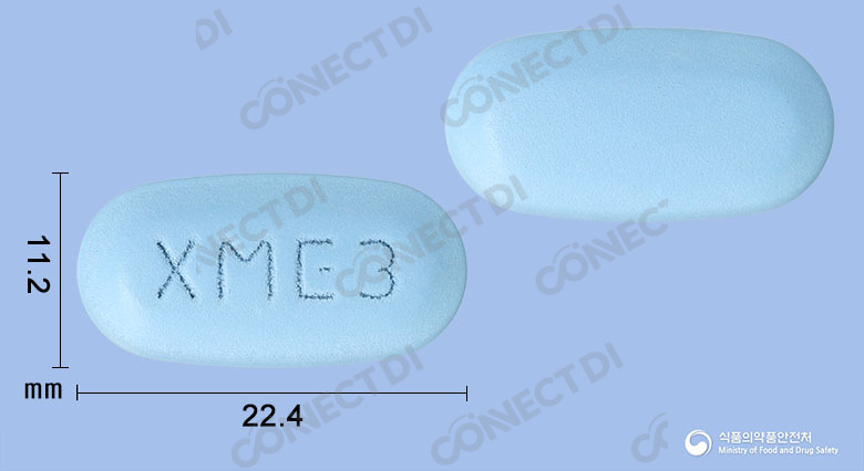 엑스메트엑스알서방정 100/1000mg
