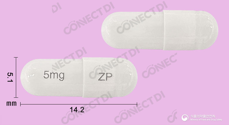 잘레딥캡슐 5mg