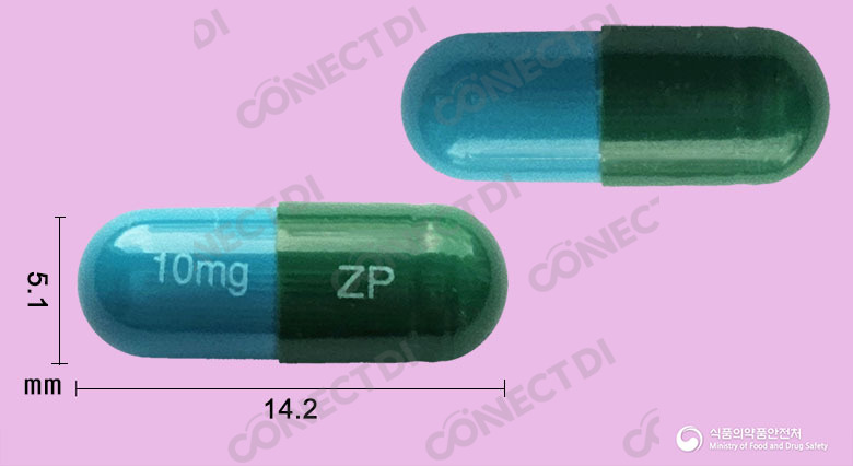 잘레딥캡슐 10mg
