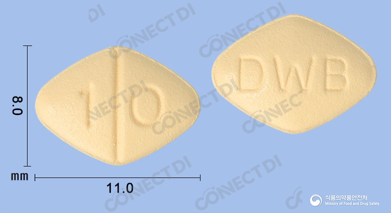 포시다파정 10mg