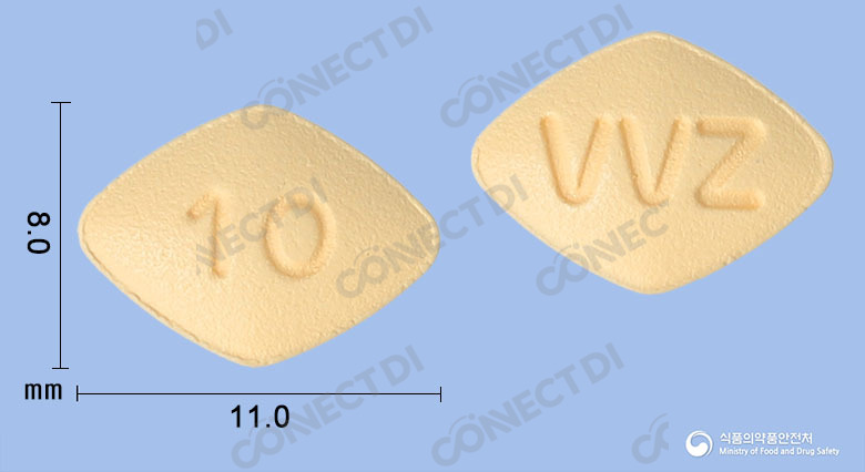 다파로진정 10mg