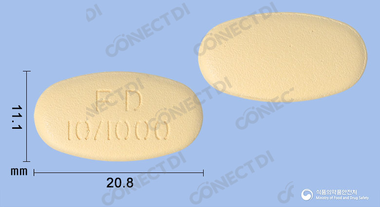 포시다파엠서방정 10/1000mg