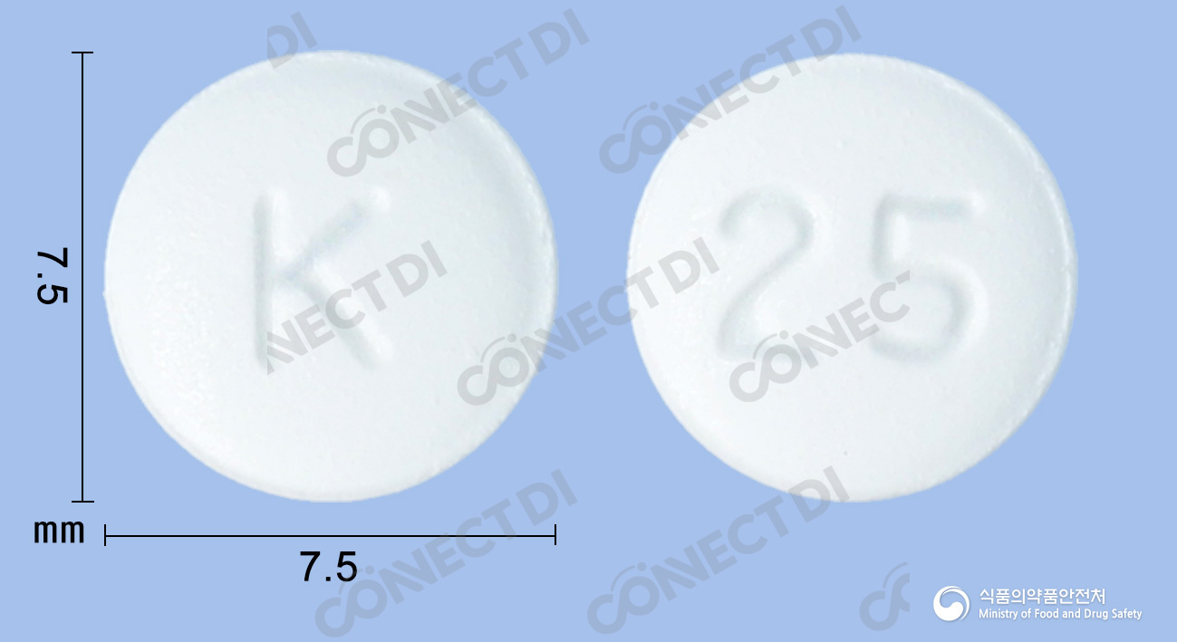 케이캡구강붕해정 25mg