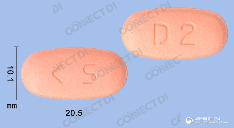 다누메트정 50/850mg