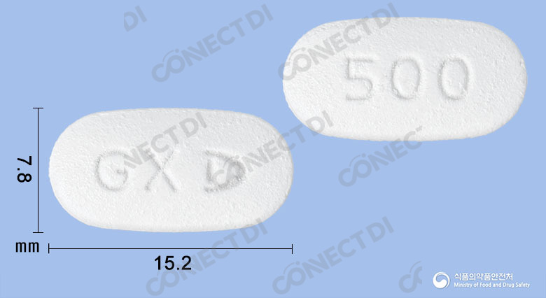 글루파엑스알서방정 500mg