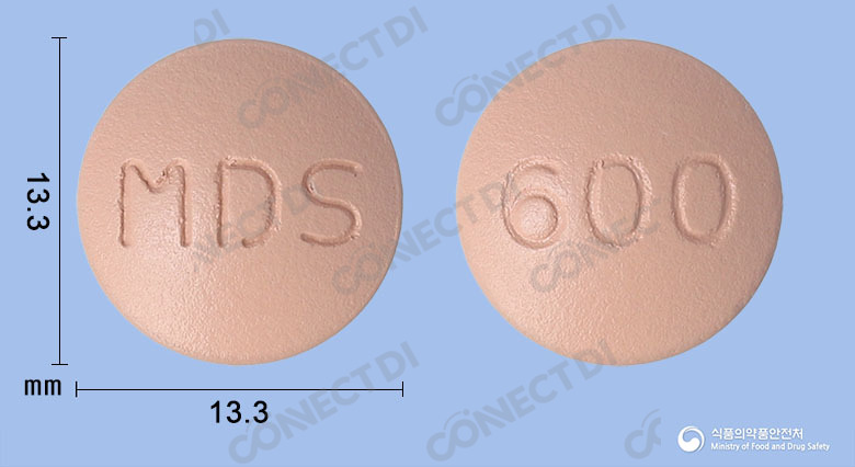 메디오스정 600mg