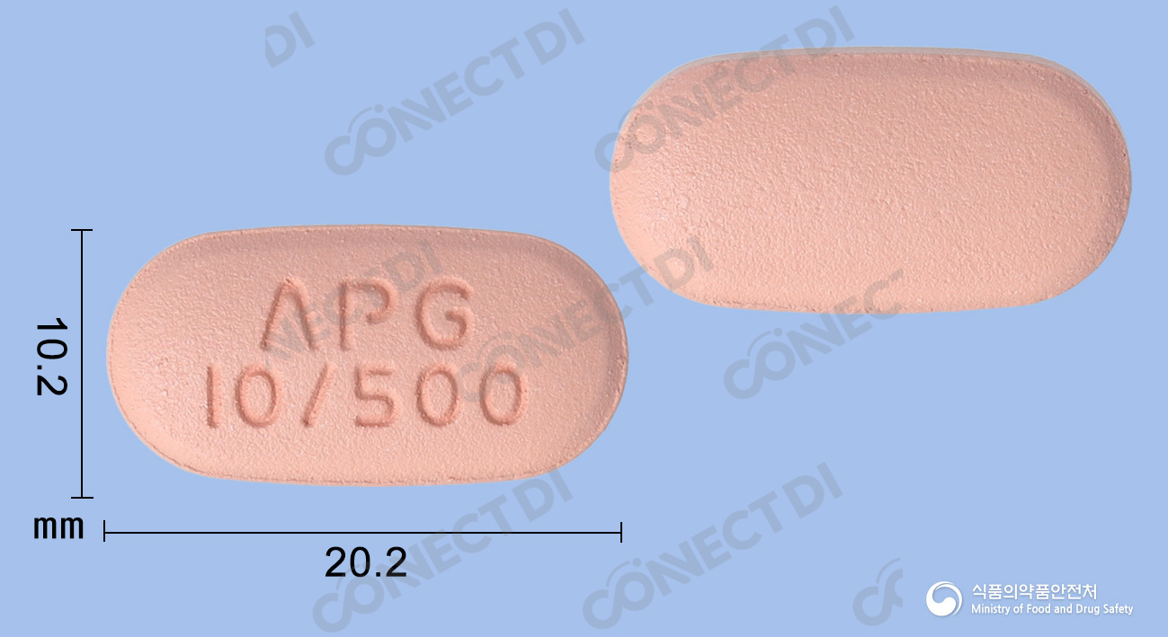 다파엠듀오서방정 10/500mg
