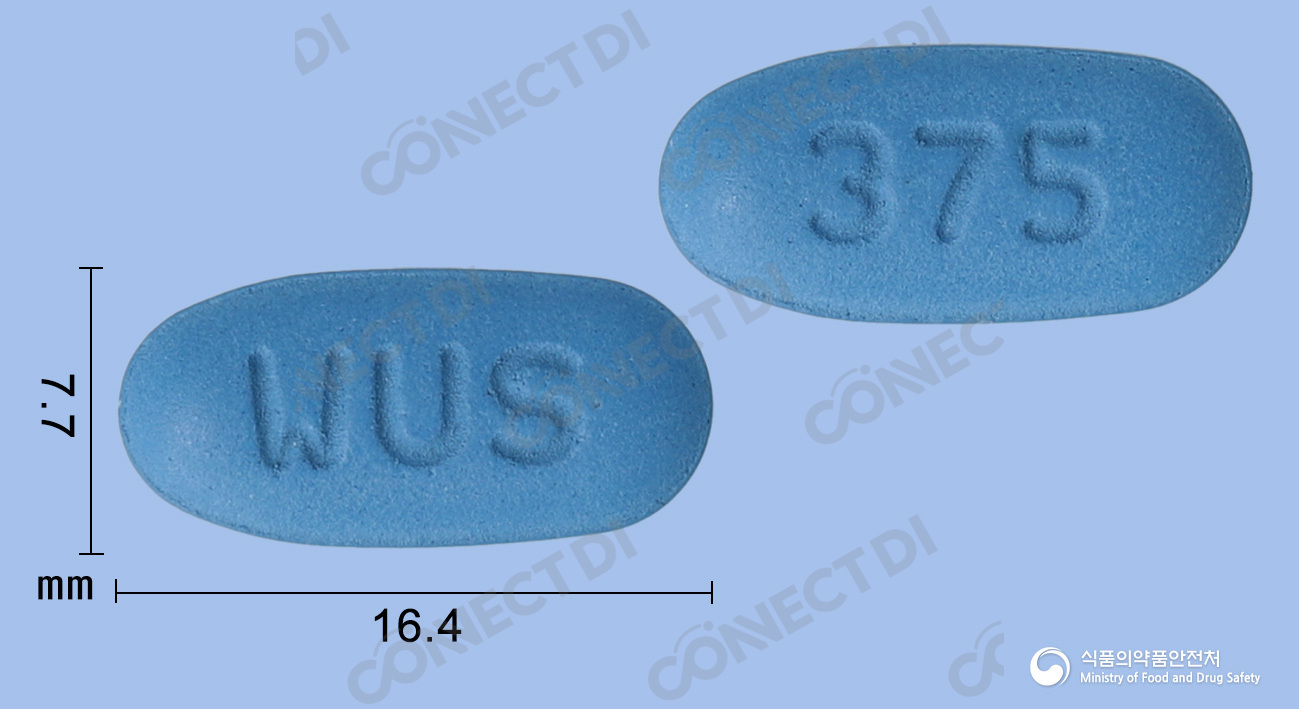 세클원서방정 375mg